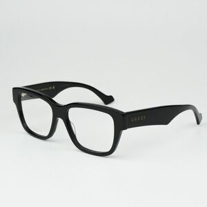 NEW Gucci GG1428O 004 Black Square Men Eyeglasses GG 1428O